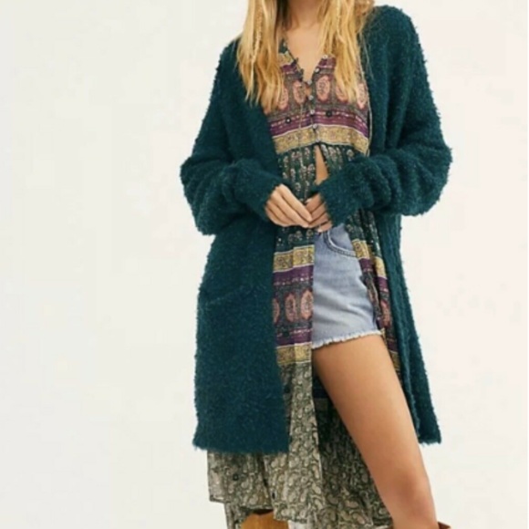 Free People Sweaters - Free People Once In A Lifetime Cardigan Green M